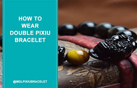 how to wear pixiu bracelet|double pixiu bracelet meaning.